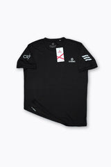 CR7 Selina Round Neck Dry Fit T-shirt - Black