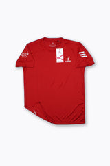 CR7 Selina Round Neck Dry Fit T-shirt - Red