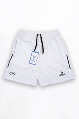 Imported (NS) Paper Cloth Dry-fit Shorts - White