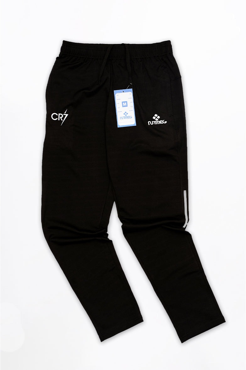 4-way stretchable Track Pant - Black